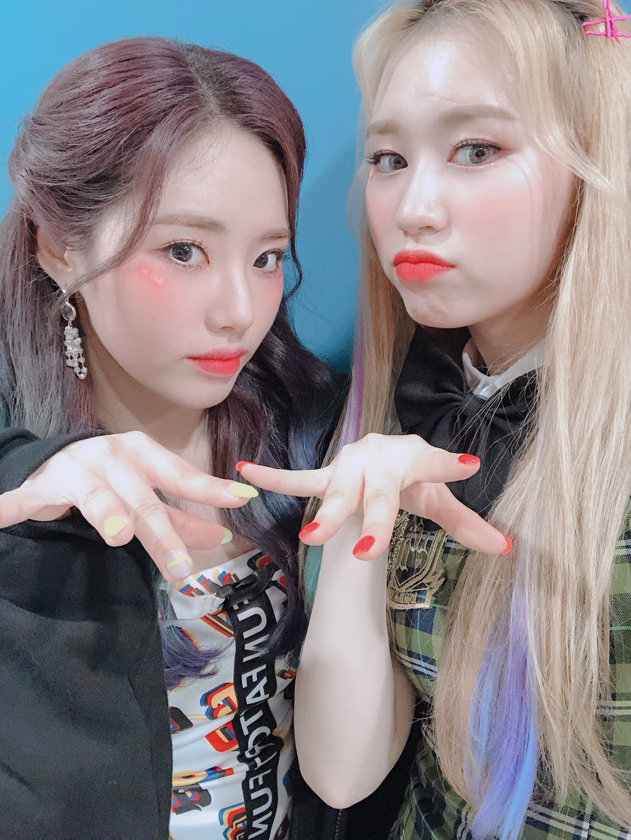 parkjiwonjpg's tweet photo. ↬ jiwon with weki meki's elly. ♥ 

#박지원 #parkjiwon #프로미스나인 #fromis_9 #wekimeki #위키미키 #엘리 https://t.co/P4VWF7Bjja