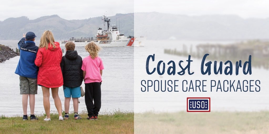 StaceyABenson's tweet photo. The USO is proud to support our Coast Guard and their families with a new pilot program designed for spouses, The Spouse Care Package (SCP). Pamper and connect those spouses whose coastie is underway or deployed! To request a Coast Guard SCP: https://t.co/0b30Y7bpun
SCP are FCFS! https://t.co/kDzEM1RL0u