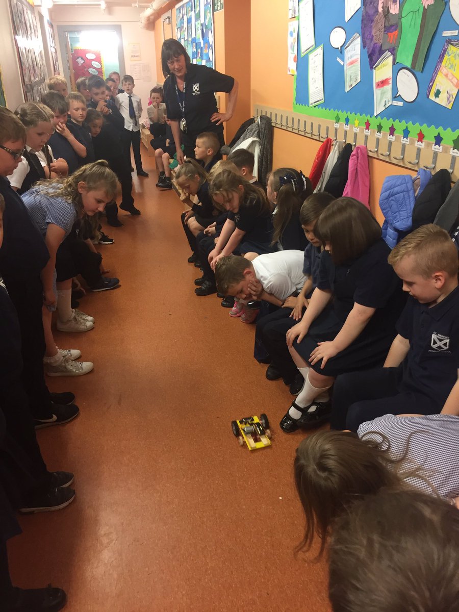 StAndrewsP7b's tweet photo. Mrs Lynch showing us her car design today! #porsche  We were well impressed! 👏😂 https://t.co/KyypD4Ysgy