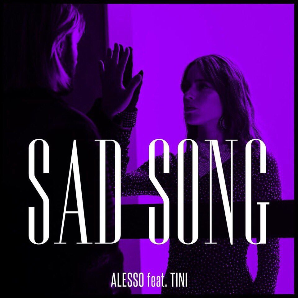 Hey <a href="/PopCrave/">Pop Crave</a>!
Argentine singer <a href="/TiniStoessel/">tini</a> and Swedish dj <a href="/Alesso/">Alesso</a> joined forces and are releasing #SadSong on Friday! 

We’d really appreciate if you tweeted about it and helped in the process of a new audience discovering new artists/music!