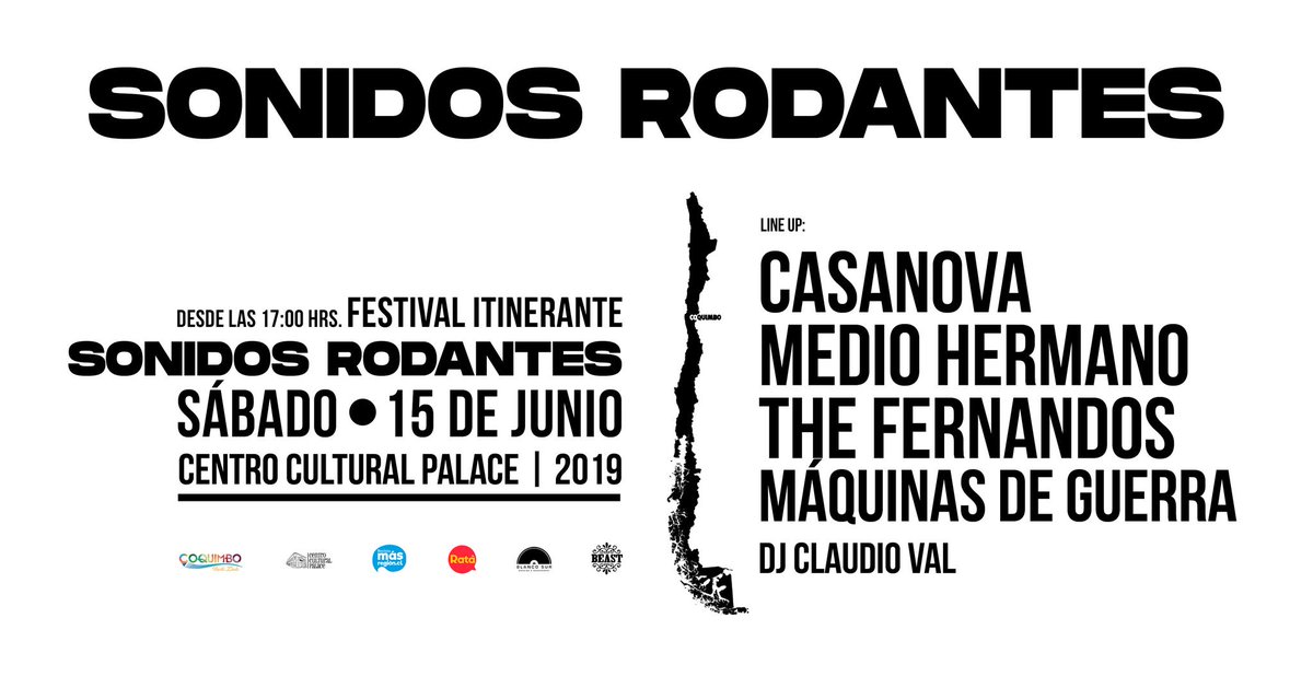 Nos vemos este sábado en el festival #SonidosRodantes en #Coquimbo! facebook.com/events/8261131…