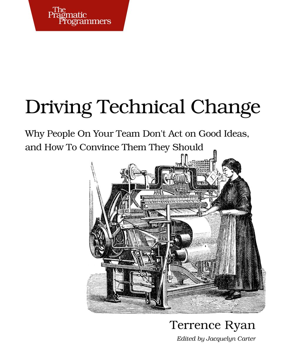 turbobureaucrat's tweet photo. #DrivingTechnicalChange is a book I wish every beginning developer has read. It will save this person a lot of nerves and give strategies that will allow thinking about smart ways of introducing technical change.
#Reading #Programming #Change https://t.co/gEvXiUpEiw