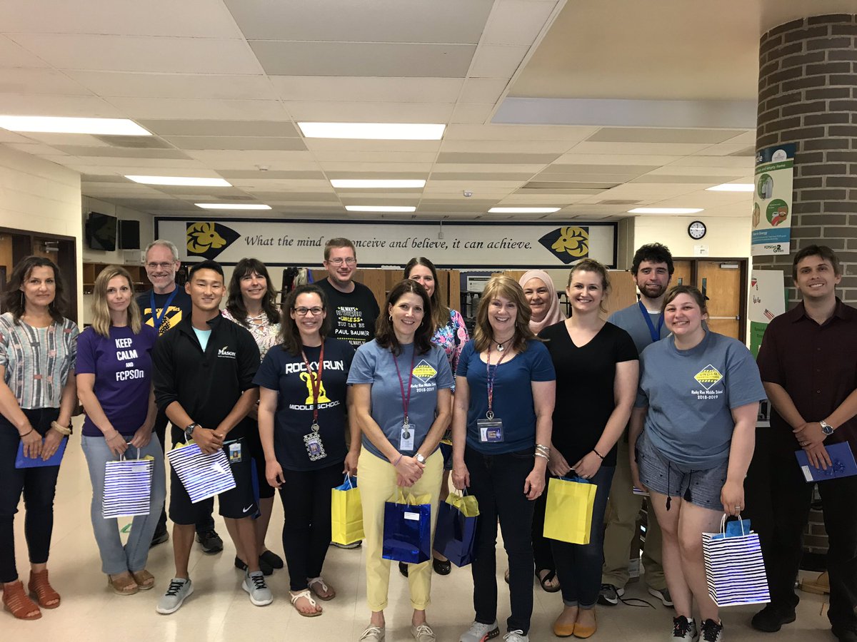 DrGoodloe's tweet image. Farewell Ramtastic @RockyRunMS Staff who are moving on to a new adventure next school year. #rams4life