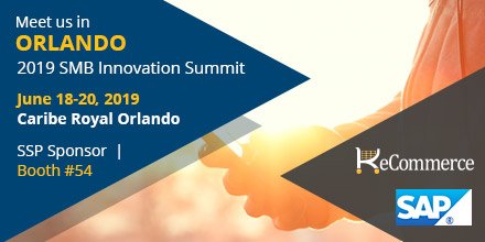 kecommerce's tweet photo. k-eCommerce is headed to sunny Orlando for #SMBSummit2019 next week and we'd love to meet with you! Book a meeting with our #ecommerce experts today! #kecommerce #SAPPartners #SAPSMBInnovationSummit #SAPBusinessOne https://t.co/z0EzUf3aVh https://t.co/RxHAS2xPaW