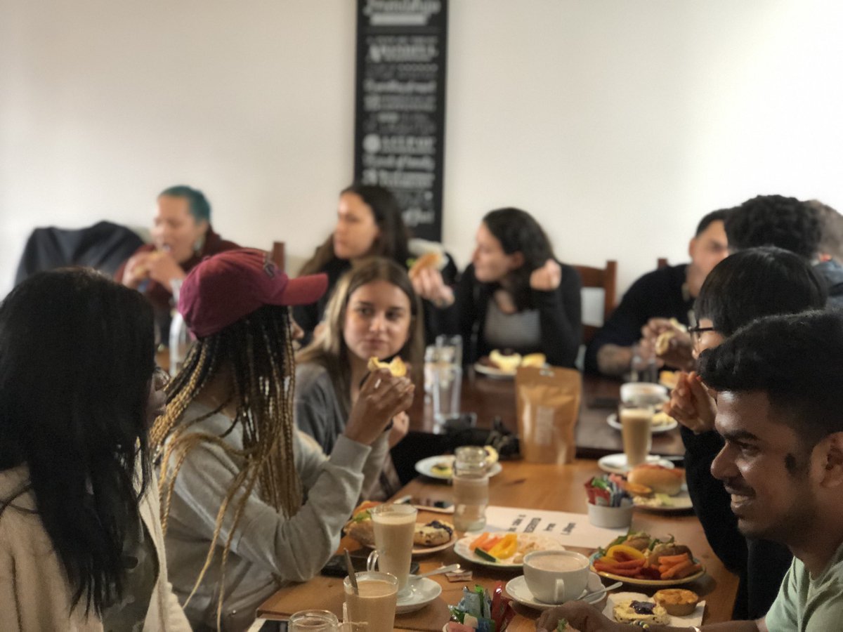 socialinnovtmu's tweet photo. Today we had the chance to visit @WorkbridgeUK + @goodloafUK and learn more about their community programs in #Nothampton. Thank you for inviting us to be guests in your spaces! #SocialxChange https://t.co/JKDbAooxVy