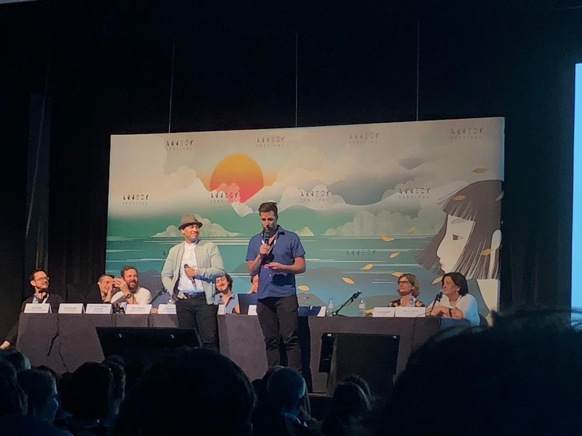 LSAnimation's tweet image. Smashed It!!!! 🤗 We are over the moon with the reaction to our studio focus session at Annecy this evening... “It was a very proud moment for all involved”  @KevMarwood #locksmithanimation #ronsgonewrong #animationfeature #animationelite #studiofocus