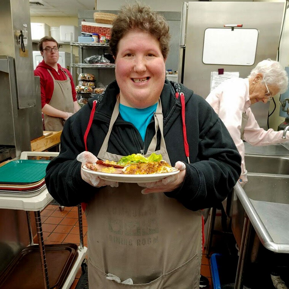 SARAH_Inc_CT's tweet photo. During the week this group spends time at the Community Dining Room. They handle food prep and meal delivery! #SARAHInc #transitionalservices #wednesdaywisdom #wednesday #employmentservices #jobskills #volunteer #wednesdayafternoon https://t.co/9ExFMZISQA
