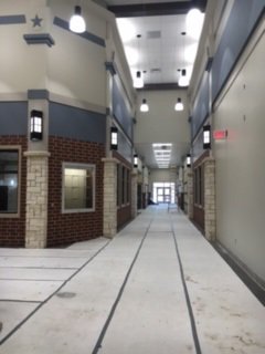 Our beautiful school is almost complete.