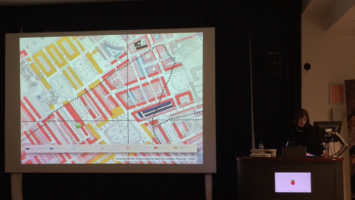 nelio_matos's tweet photo. Eila Campbell Memorial Lecture -  @urban_formation speaks about her book Mapping Society: The spatial dimensions of social cartography. 
The power of maps as visualisation and communication tools
#maps #cartography #gis #geospatial https://t.co/pTkEkY6DOV