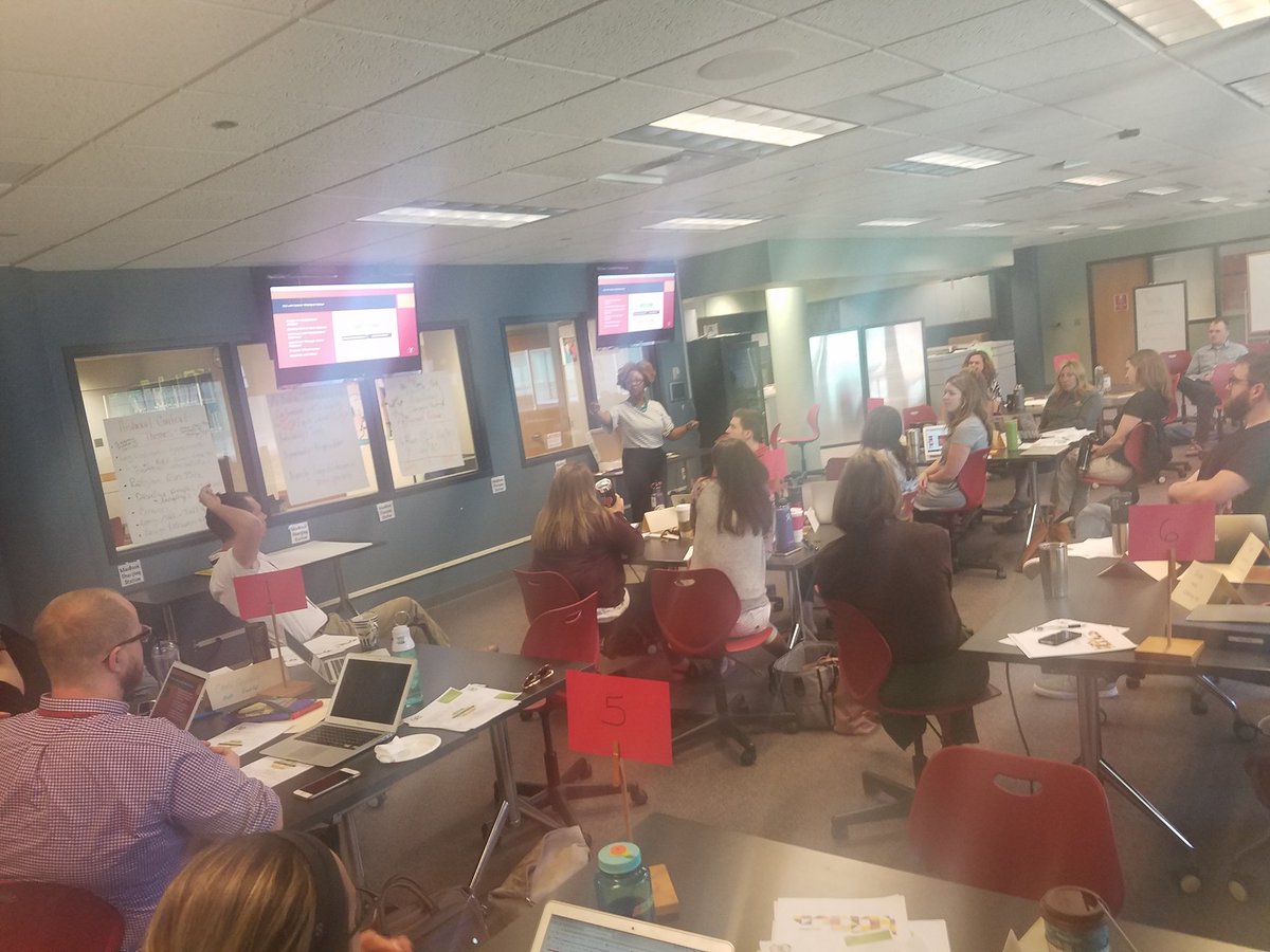 DrStacieStanley's tweet photo. Powerful dialogue this morning amongst #EPHS educators! "We are united in capturing the wisdom, knowledge and experience in this room." There is no greater power indeed! #PLCLeads #EalgleNation @EPPrincipal https://t.co/9RsV8HBCyM