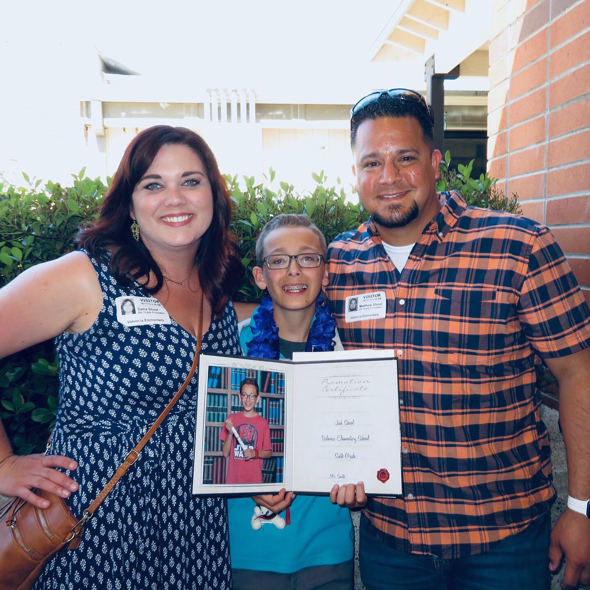 Shool4School's tweet photo. Fun day watching Jack promote from 6th grade yesterday. #goodbyeelementary #hellojuniorhigh https://t.co/CWxX3T6Kz6