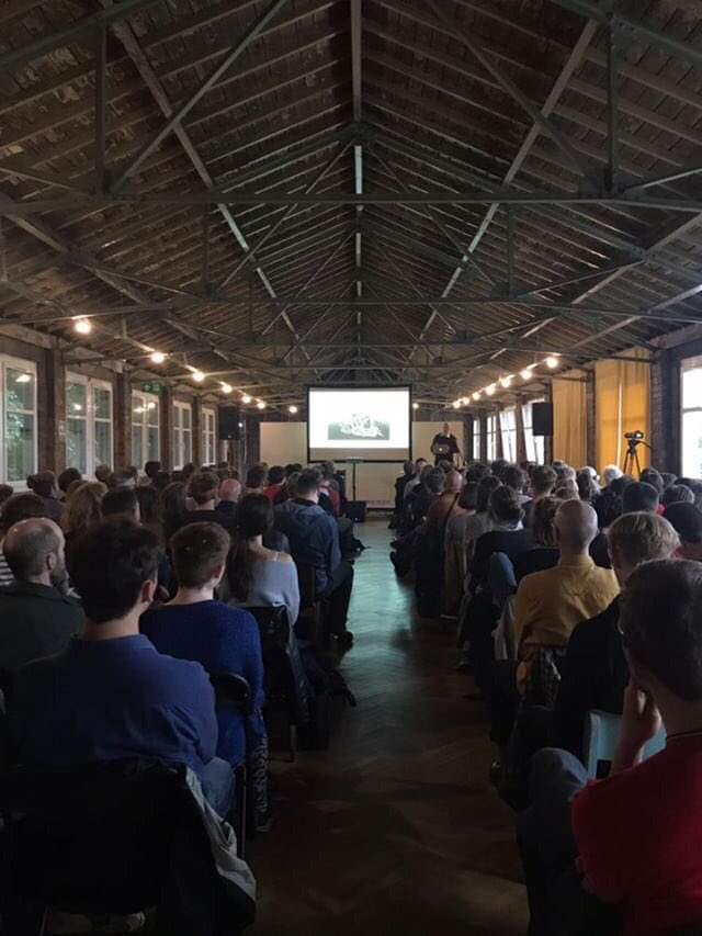 ArchiFringe's tweet photo. A busy evening at Civic House with a great talk by @richardsennett / @cityastheatre \o/
#archifringe #testunit2019 https://t.co/FFG95k1kra