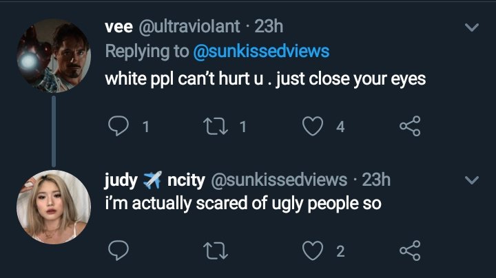 and something multiple people (including me have brought up... you only use your poc when it benefits you. you say that you're a proud viet yet you only ever bring it up when someone says you're white.