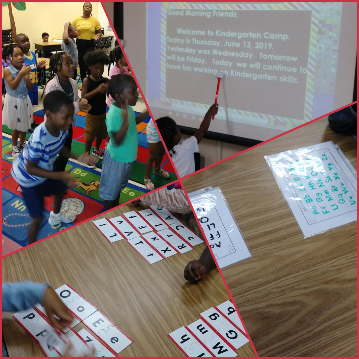 Kinder Camp scholars are have a blast <a href="/APSDunbar_elem/">Dunbar</a>. Facilitating lessons, learning through movement &amp; practing skills in learning centers. <a href="/VLAtkinsEducate/">VAtkins,M.Ed.</a> <a href="/BellYebell38/">Yolanda Bell</a> @DunbarSessoms