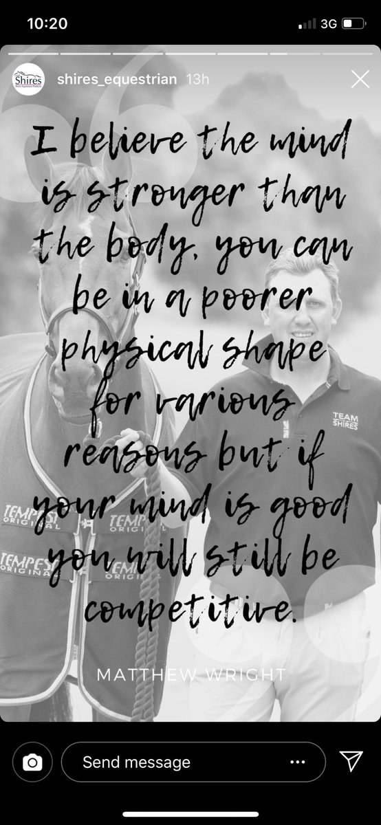 Thanks <a href="/Shires1/">Shires Equestrian</a> for the support and keeping the horses warm, dry and snug all year round with their Tempest rugs!!!! #teamshires