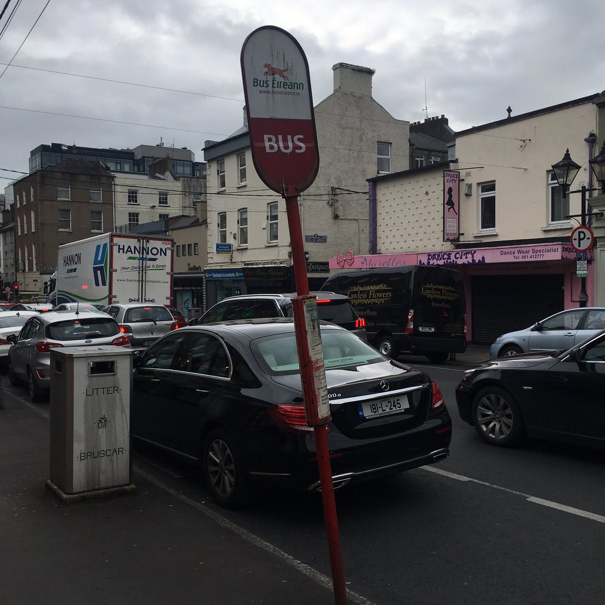 meanderingtripe's tweet photo. #NotABus
Day 86 of Limerick Council's promise to #FixLimerickBus by ticketing the people who park in bus stops https://t.co/vimHn02d5z