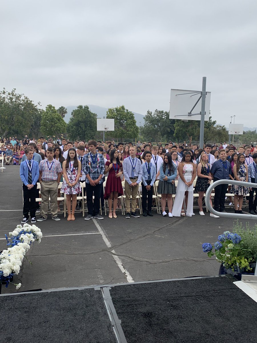 PVSDSTUSERV's tweet photo. Wonderful 8th grade promotion ceremony at @LasColinasMS  thst included a special goodbye tribute to Principal Erik Goldman. These kids are going to do great things in HS! https://t.co/xr9ap9ezHx