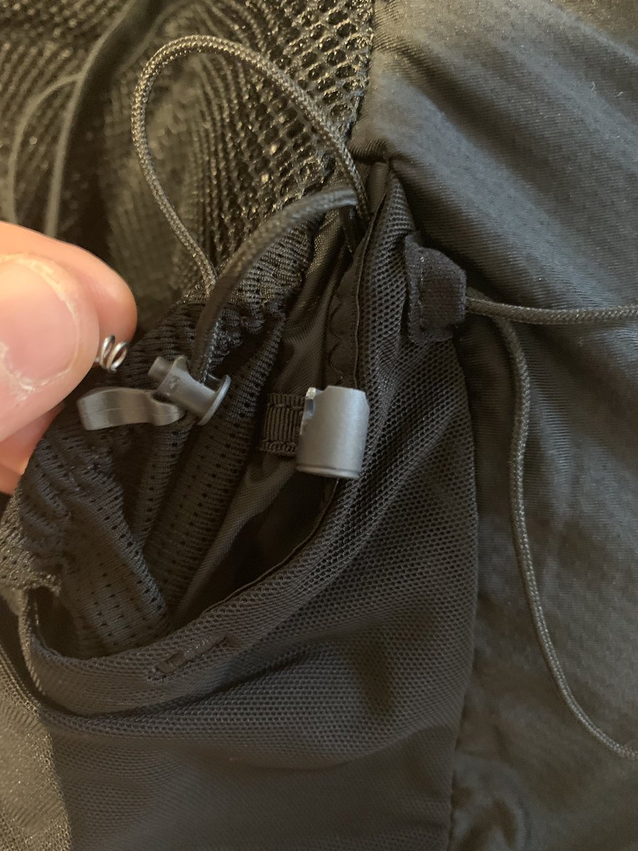 TerryAtkinson's tweet photo. @SalomonSports just bought a 12L advanced skin pack for a 6day ultra.
Started to pack and fastenings have broken immediately! Am I missing something or is this just poor quality? 
I leave tomorrow, need advice and support. https://t.co/2JY6zy7OHH