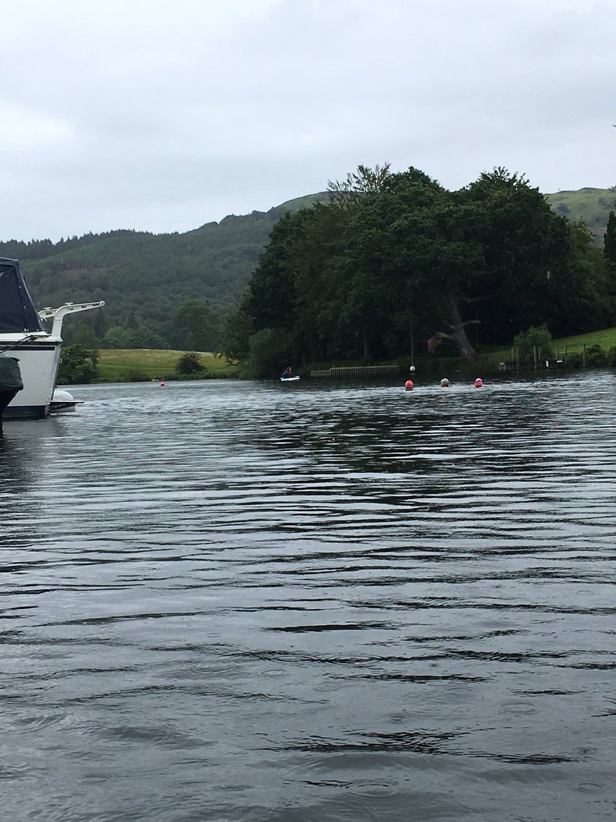 A #swanderfulswim this afternoon of a mile from Fell Foot to <a href="/swannewbybridge/">The Swan Hotel & Spa</a> for their amazing hot chocolate supported by <a href="/SleekerSwim/">SleekerSwim</a> 🏊🏻‍♀️☕️
