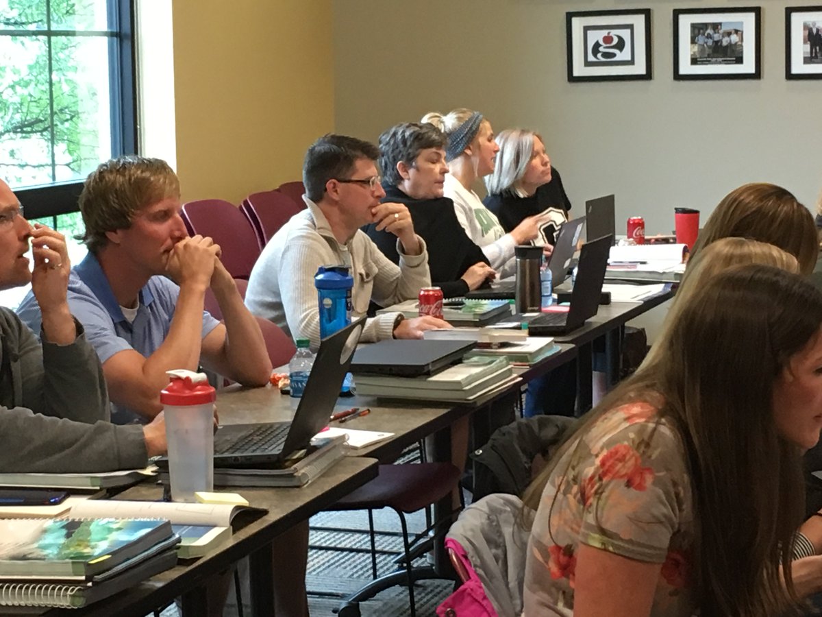 GrandvilleDawgs's tweet image. We are already gearing up for next year! Today our elementary teachers explored the ins and outs of enVision Math, our new math curriculum for K-5. #manipulativekits #mathworkbooks