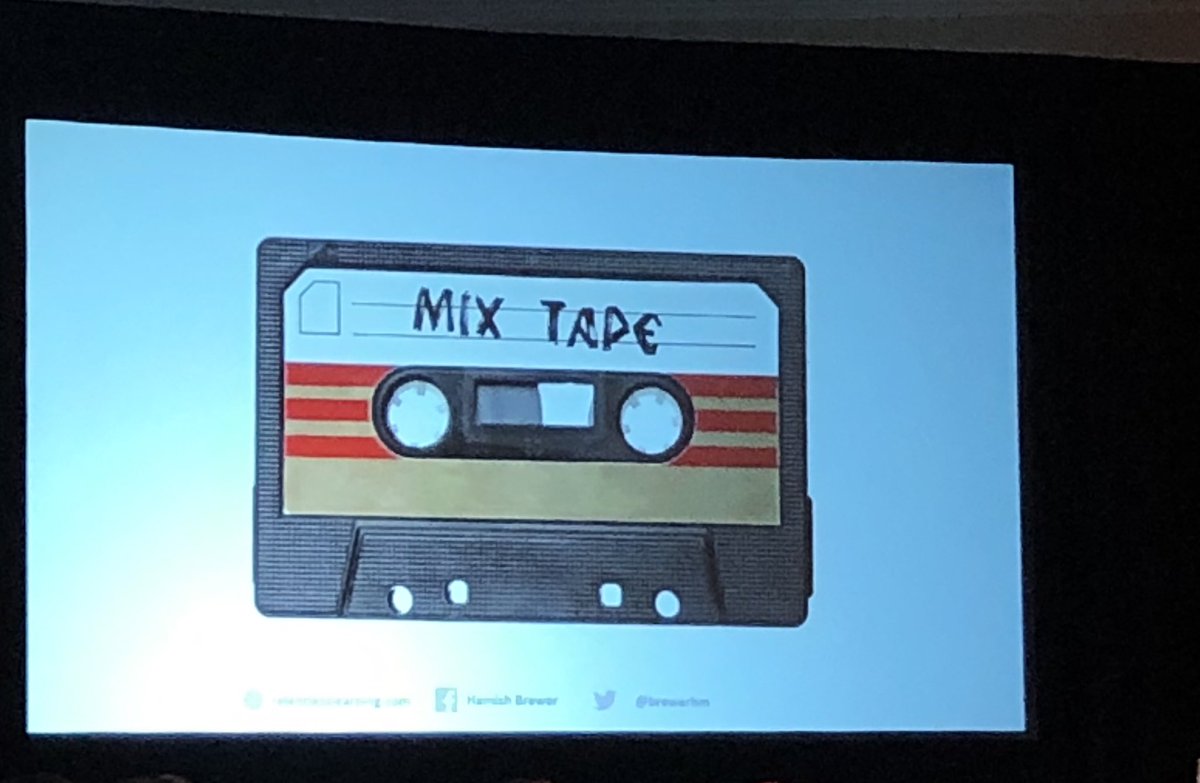 mrsjresto's tweet photo. Our staff & students are a mixed tape. You never know what you’re going to get but there’s no handout, embrace the opportunity & strive to be RELENTLESS. TEAM reflects your attitude! #Discover19 #FASAConf #LimitlessRoyal @RRMSRoyalKnight https://t.co/w2ZZ4vzjoX