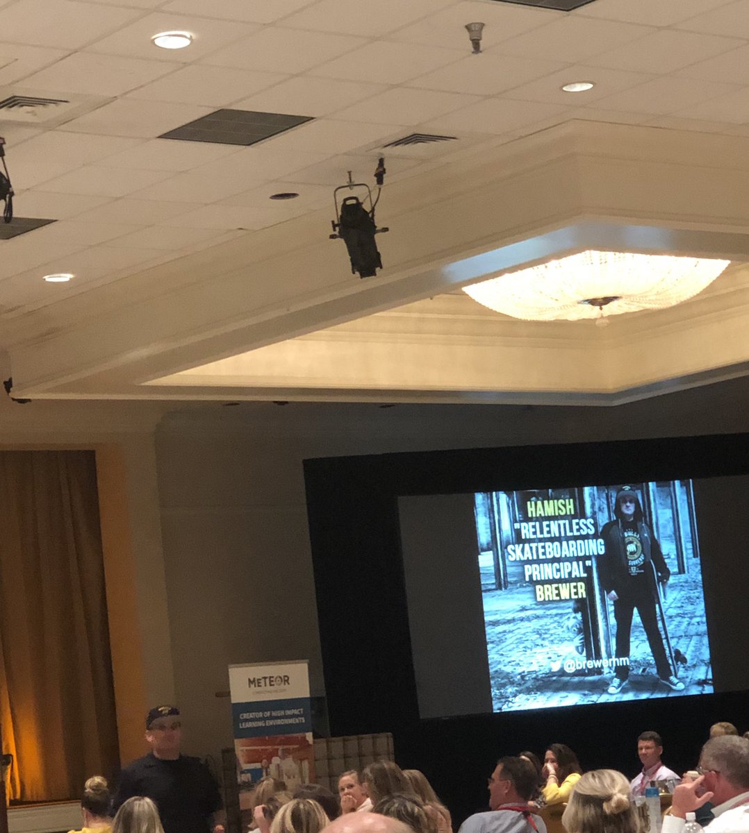 mrsjresto's tweet photo. Our staff & students are a mixed tape. You never know what you’re going to get but there’s no handout, embrace the opportunity & strive to be RELENTLESS. TEAM reflects your attitude! #Discover19 #FASAConf #LimitlessRoyal @RRMSRoyalKnight https://t.co/w2ZZ4vzjoX