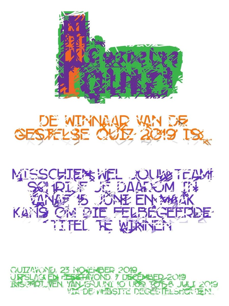#DeGestelseQuiz
