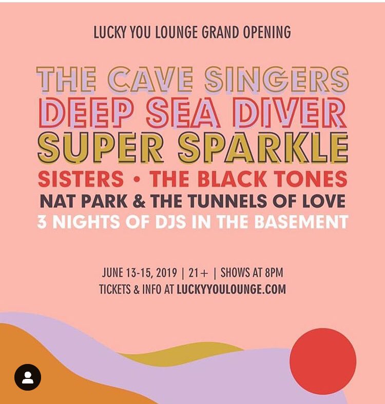 Starting tomorrow with Spokane.  Our friends Karli and Caleb poured their hearts and souls into creating a beautiful new venue called <a href="/luckyyoulounge/">Lucky You Lounge</a> and we are beyond honored to play for the grand opening weekend.