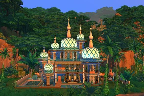 MounetteMich's tweet photo. Terrain THE ROYAL COTTAGE à découvrir dans la Galerie #TheSims4 super creation from #Rabooski great job ♥ @LesSims https://t.co/xv3c61uVZc