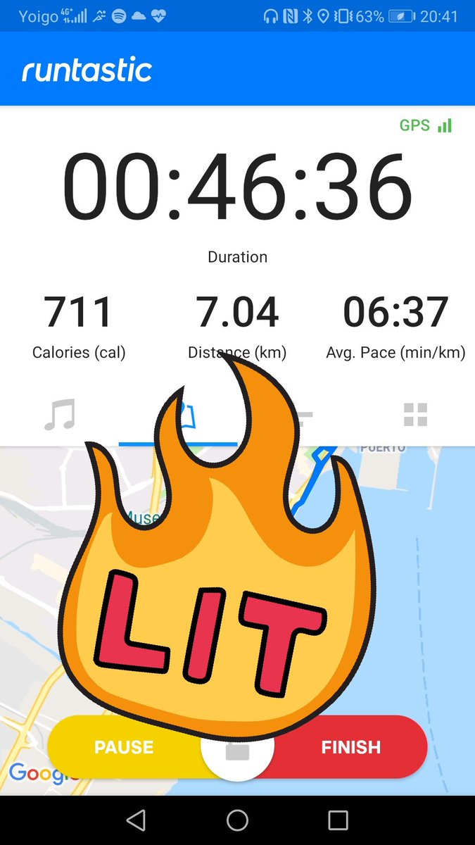 KingMarcDom's tweet photo. Decided to go back to my jogging routine after a long time, not bad for the first day. https://t.co/z2z4QNZyNU