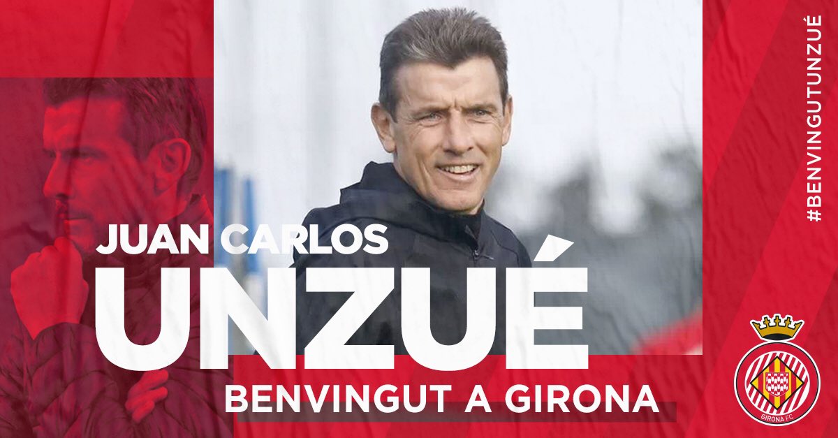 Juan Carlos Unzué, nuevo entrenador del Girona.