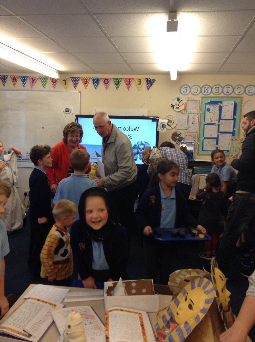 HiggensMrs's tweet photo. Aspull's one and only Egyptian Museum was opened today by Mr Horridge! Thank you to everyone who came to celebrate the children's fantastic work. https://t.co/6HczX3y6sY