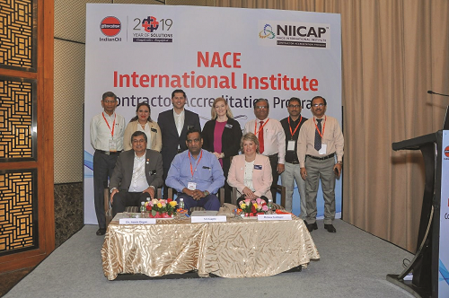 The <a href="/NACEInstitute/">NACE Institute</a> formally launched the <a href="/NACE_NIICAP/">NIICAP</a> in India on April 19, 2019 with a full-day workshop hosted by <a href="/IndianOilcl/">Indian Oil Corp Ltd</a> in the western city of Ahmedabad.

materialsperformance.com/news/2019/06/n…