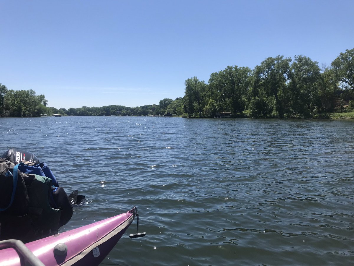 HMS_Beagles's tweet photo. Fun on Sweeney Lake. #ShortCourseLongCores #LacCore #UMN https://t.co/ArZQcVp18r