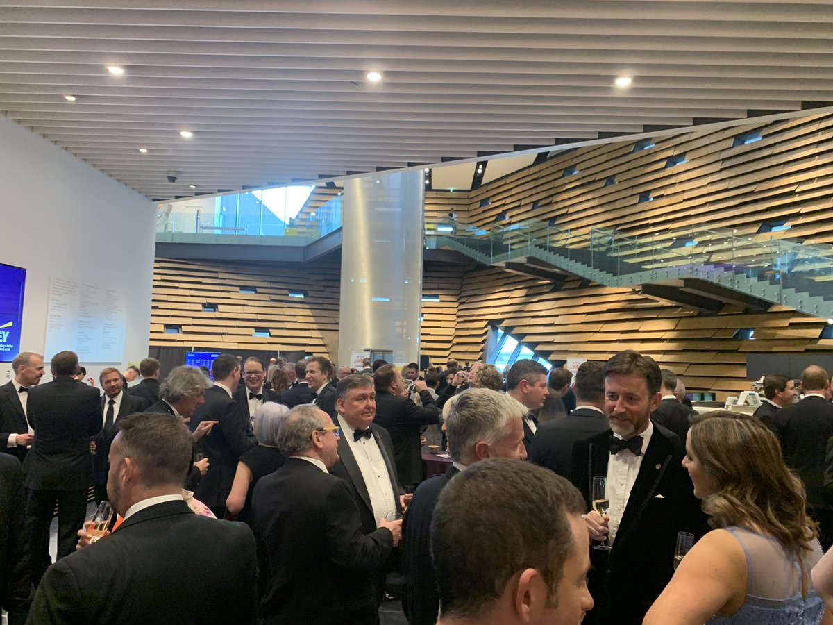 juniorjojo's tweet photo. First time at the @VADundee and what an amazing event to be part of #eoy2019uk Best of luck to the nominees but especially Mr Quinn from @Silvercloudltd @EOY_UK https://t.co/AZGCuseQyw