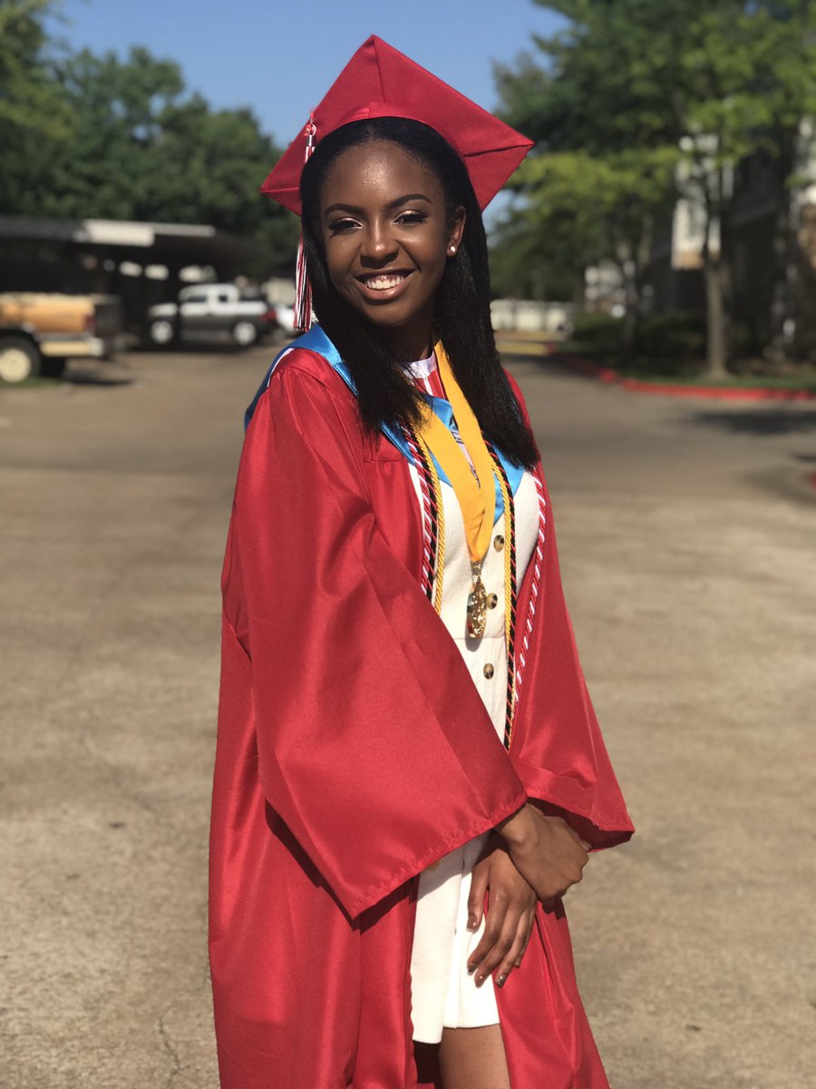 My sister won’t hype herself up, so I will! 
•Top 2% of 1200+ graduating class
•Salutatorian  
•Distinguished Graduate &amp; Service Recognition
•Traveling to Russia this summer with <a href="/NSLIY/">NSLI for Youth</a> Program
•Received over $50K in Scholarships 
The list goes on👑
