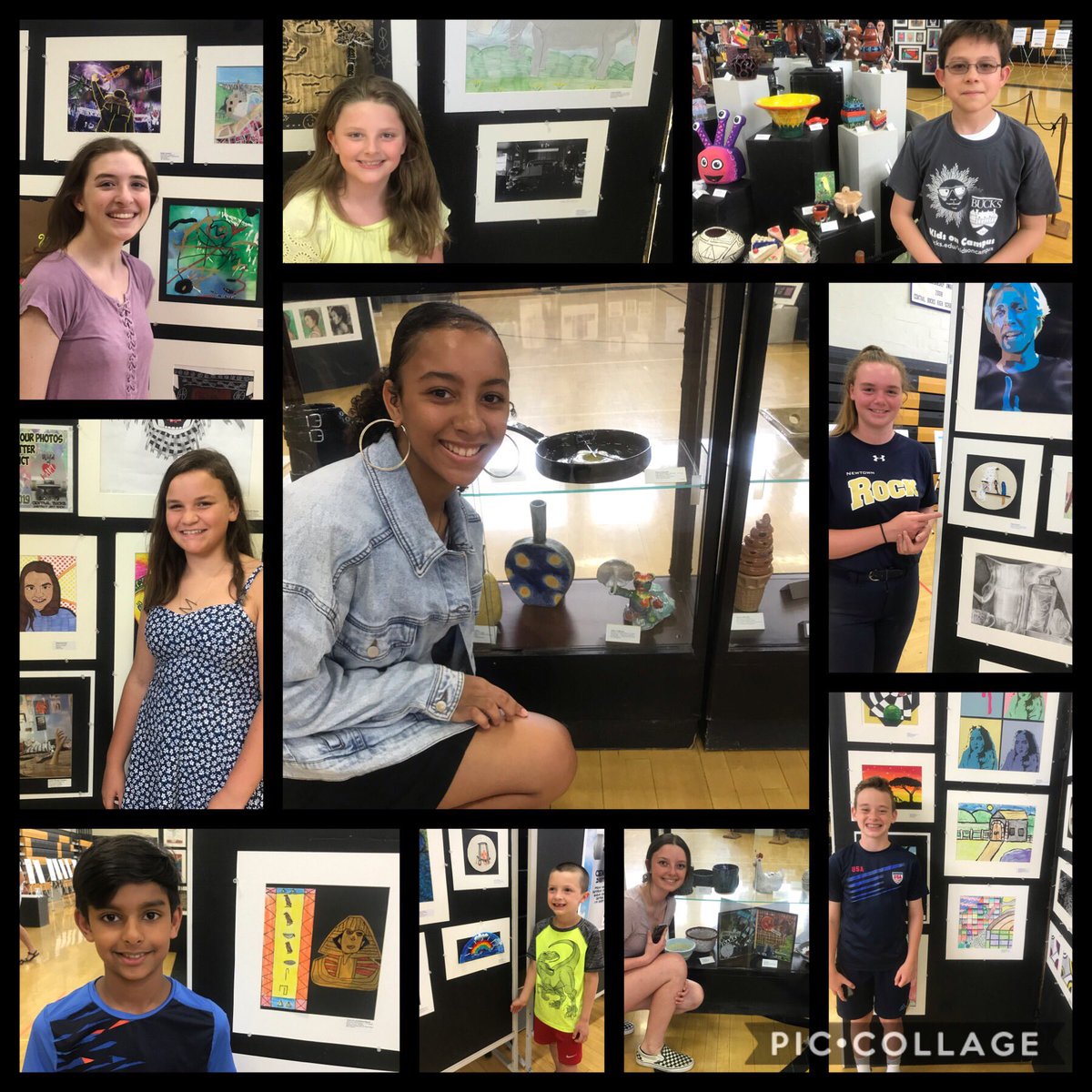 One more day left to come check out our District Art Show! Over 1000 artworks on display Sunday 11-3! #CBSDproud <a href="/CBSDSchools/">Central Bucks SD</a>