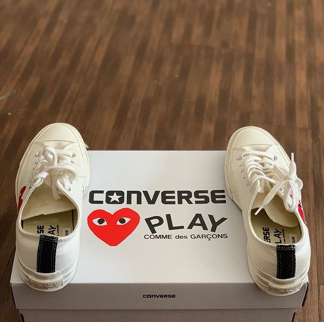 Dropping NOW on our website! Converse Chuck Taylor All-Star 70s Ox Comme des garcons PLAY White. Size:5.5.
Retail Price:$141
Our Price: $120!
You don’t want to miss this sale! Dm us with any questions you have.
Theleagueinc.com
#converse #shoes #hype #theleague #fashion