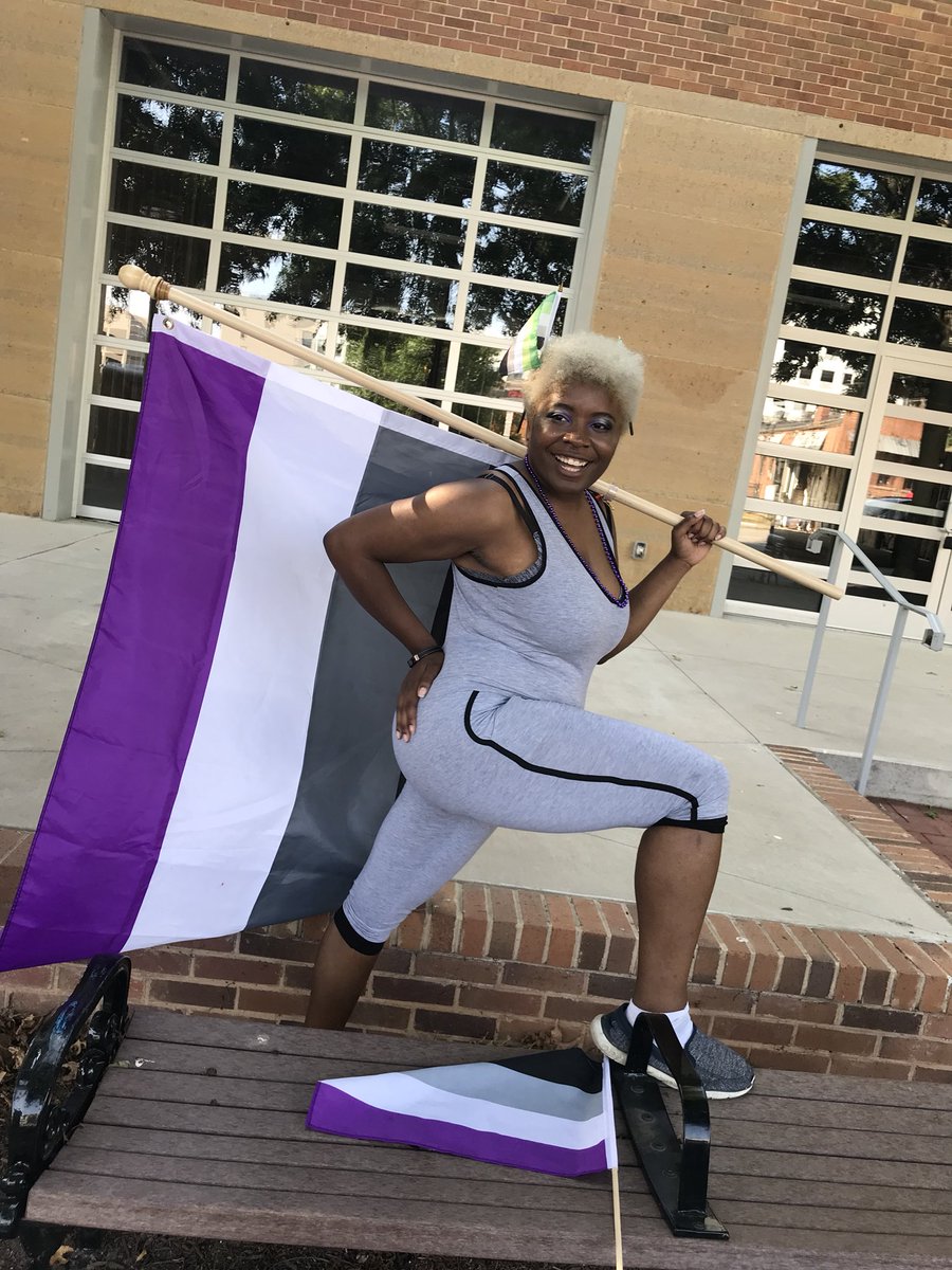 AshAnimate's tweet photo. #HappyPrideMonth this year I'm proud to say I'm #asexual #aromantic AND #agender 

ALL of which are real and valid and make me feel the most comfortable being me, which is the most important thing! https://t.co/uwXPpYzwRE