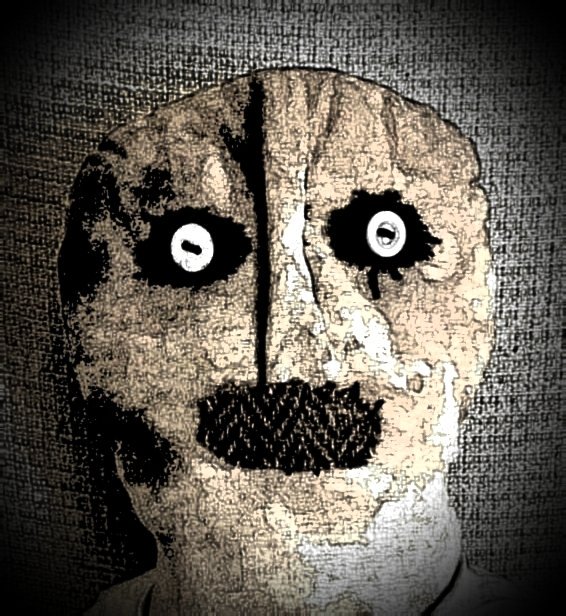 Close-up of scp-087-1 face