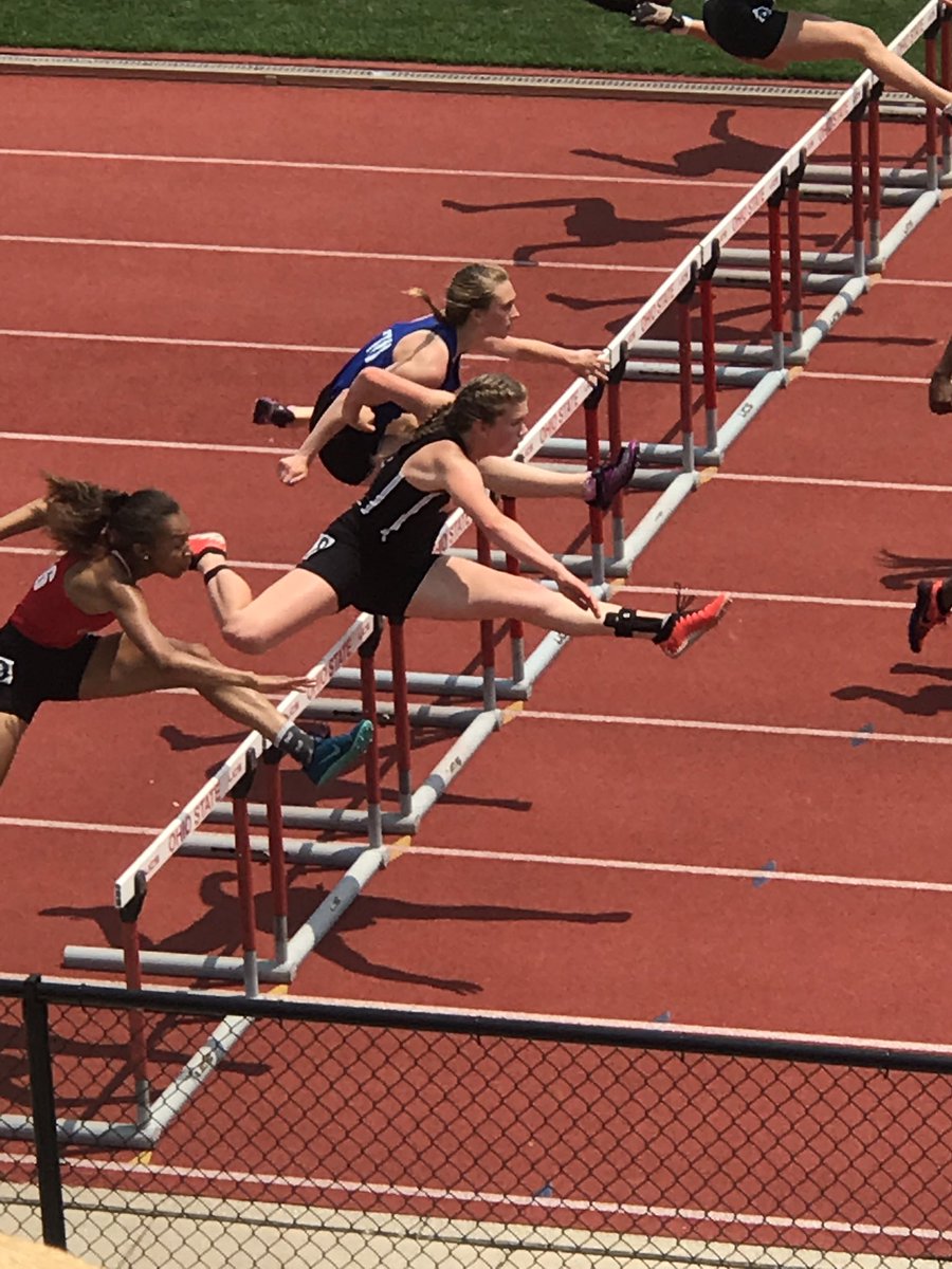 MarlingtonHS's tweet photo. Great job to all our girls track participants this weekend at the State championships! Special congratulations to Payton Knoch who earned a 4th place finish in the 100M hurdles!!! #DukePride https://t.co/clTISQ7cOu