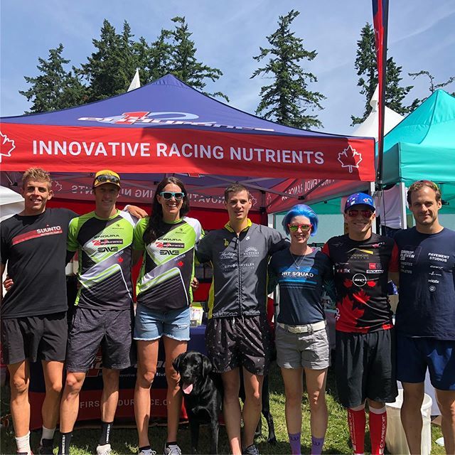 1stEnduranceCad's tweet photo. Look who stopped by the First Endurance tent. It’s going to be a great race. #fecfamily #im703victoria #firstendurance #fuelyourpassion https://t.co/YBdQnngwpO https://t.co/n30LyeLTR8