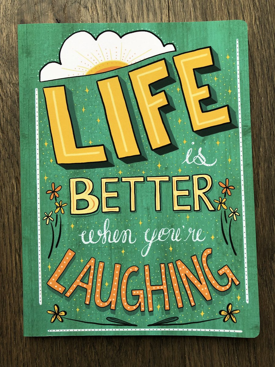 Cracking open a new notebook and it feels so good 🥰. Cover by the talented and super funny <a href="/macksillo/">stephanie mackay 🏳️‍🌈 🇨🇦</a> #AmWriting
