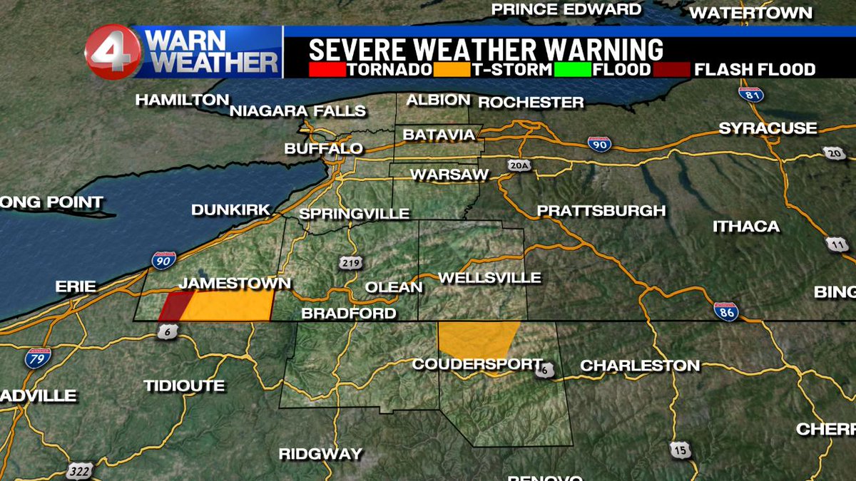 NWS has issued these alerts for our area. Latest on News4, #4WarnWeather App, and wivb.com.  RT