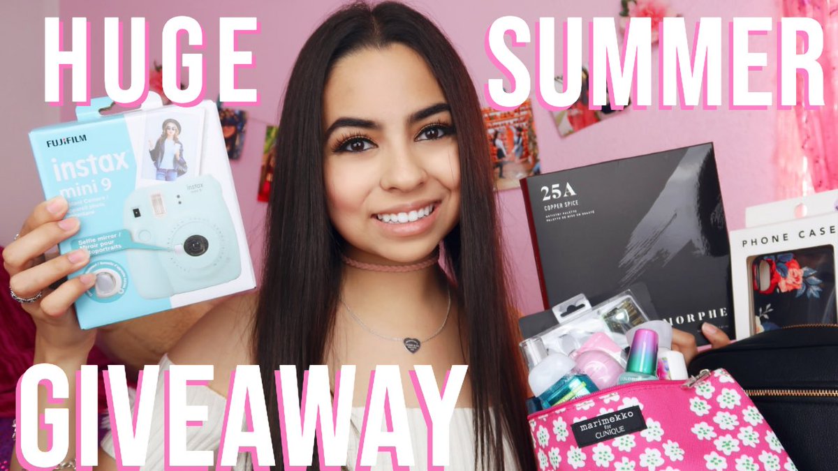 GigiActress's tweet photo. Huge Summer Giveaway 2019! Check it out on my channel! 💖

#GisselleSummerGiveaway https://t.co/gKUrKXgZar