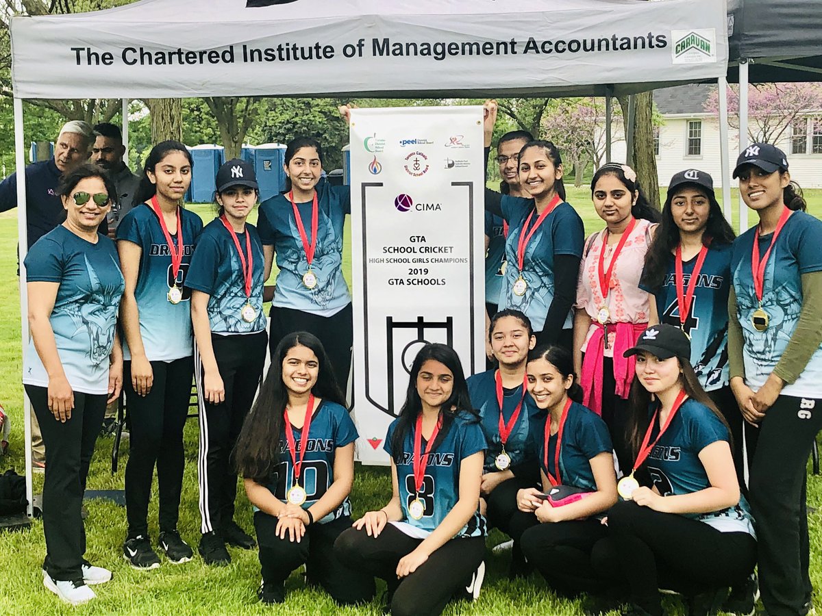 Manpree29148295's tweet photo. @CastlebrookeACE Proud to announce as our girls cricket team has won GTA CIMA Championship https://t.co/ZUR6r3IGzR