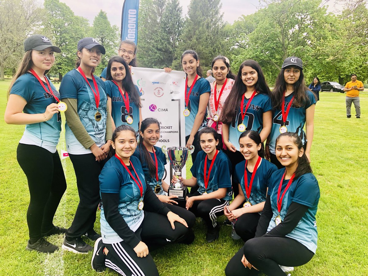 Manpree29148295's tweet photo. @CastlebrookeACE Proud to announce as our girls cricket team has won GTA CIMA Championship https://t.co/ZUR6r3IGzR