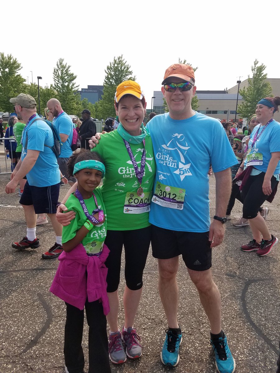 s_draayer's tweet photo. Some photos from the finish line at the #gotrtc5k! So proud of all our girls that crossed the finish line today and so grateful for all of our coaches! Way to go team @PalmerLakeElem! #pltweets
@ISD279 @gotrtwincities https://t.co/OEAM8lEh5h