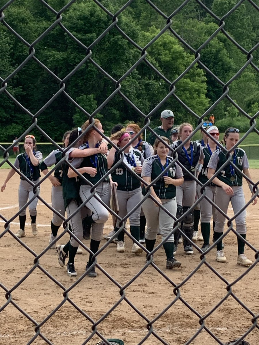Your section 4 champs. Vestal softball