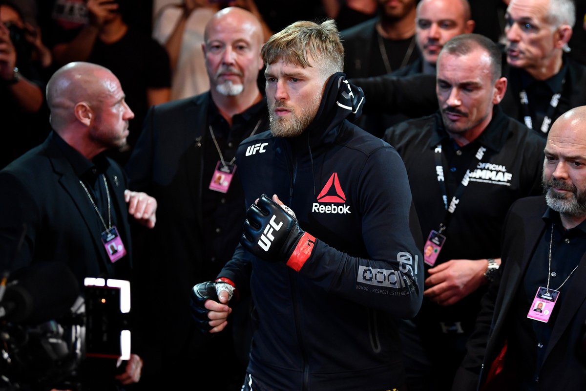 ufc's tweet photo. 🙏🇸🇪 

@AlexTheMauler #UFCStockholm https://t.co/9yntodNum0